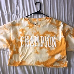 Tie dye champion shirt